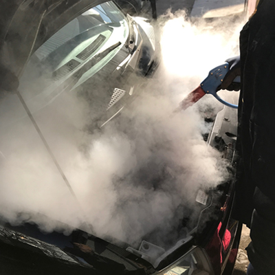 業務用100V+燃油式スチーム洗浄機（軽油）NK85XD